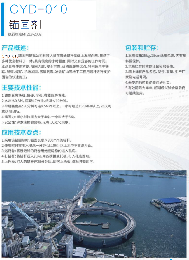 YD-C10锚固剂